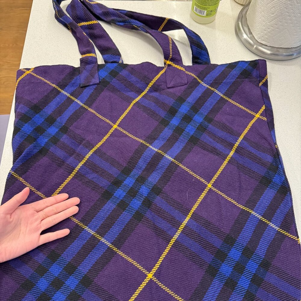 Large NWOT Burberry Shopping Tote 23"x20"